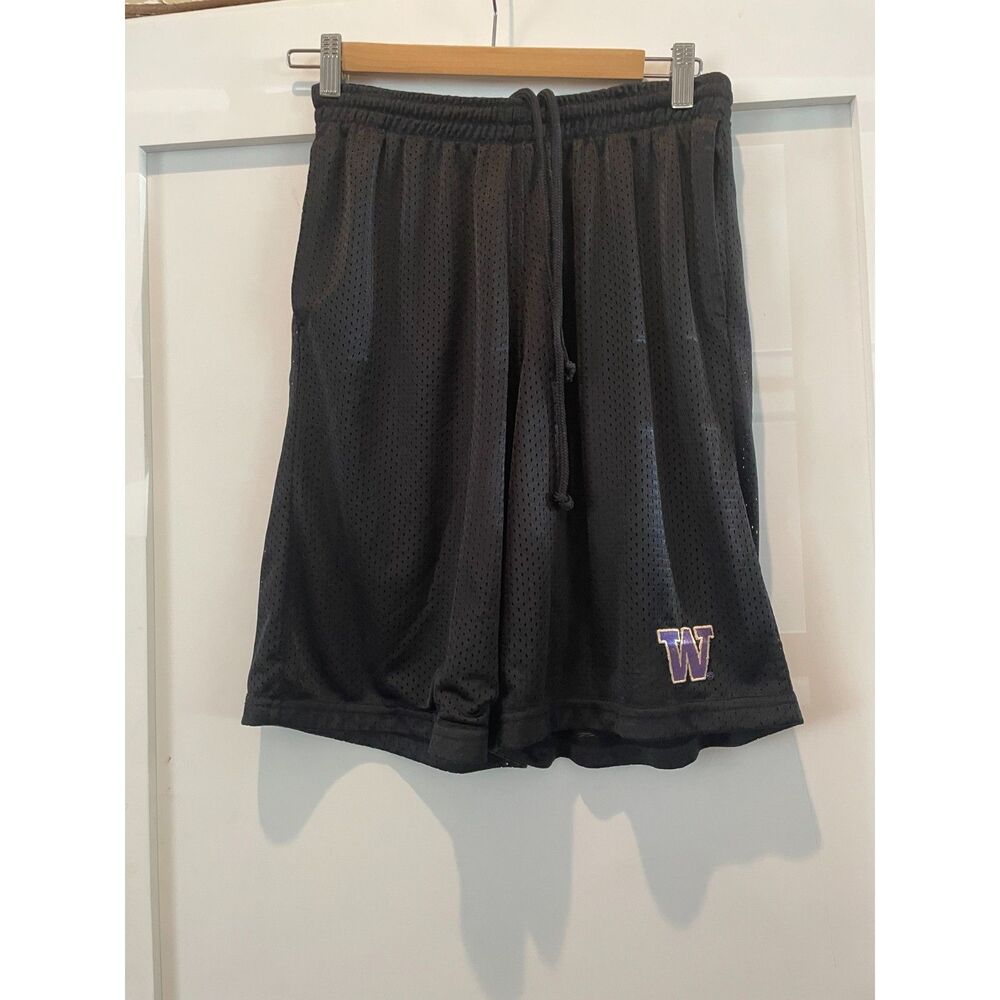 UW University of Washington Athletic Shorts w/ Pockets Men's M Women's L